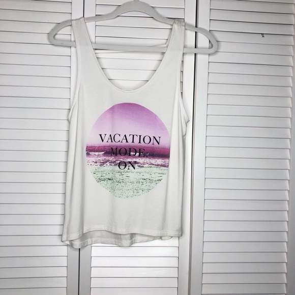 Desert Dreamer Vacation Mode On Tank Top Size S - Picture 2 of 7